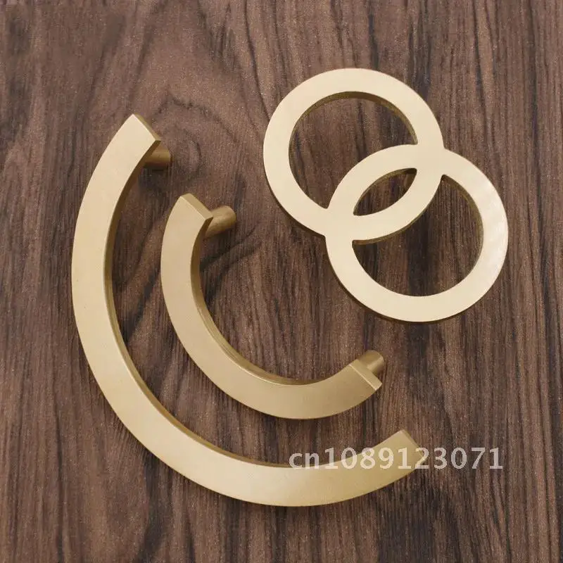 Solid Brass Circle Handles for Furniture Cabinet Pulls Drawer Cupboard Kitchen Handle Door Handle Gold Knobs Hardware
Solid Brass Circle Handles for Furniture Cabinet Pulls Drawer Cupboard Kitchen Handle Door Handle Gold Knobs Hardware