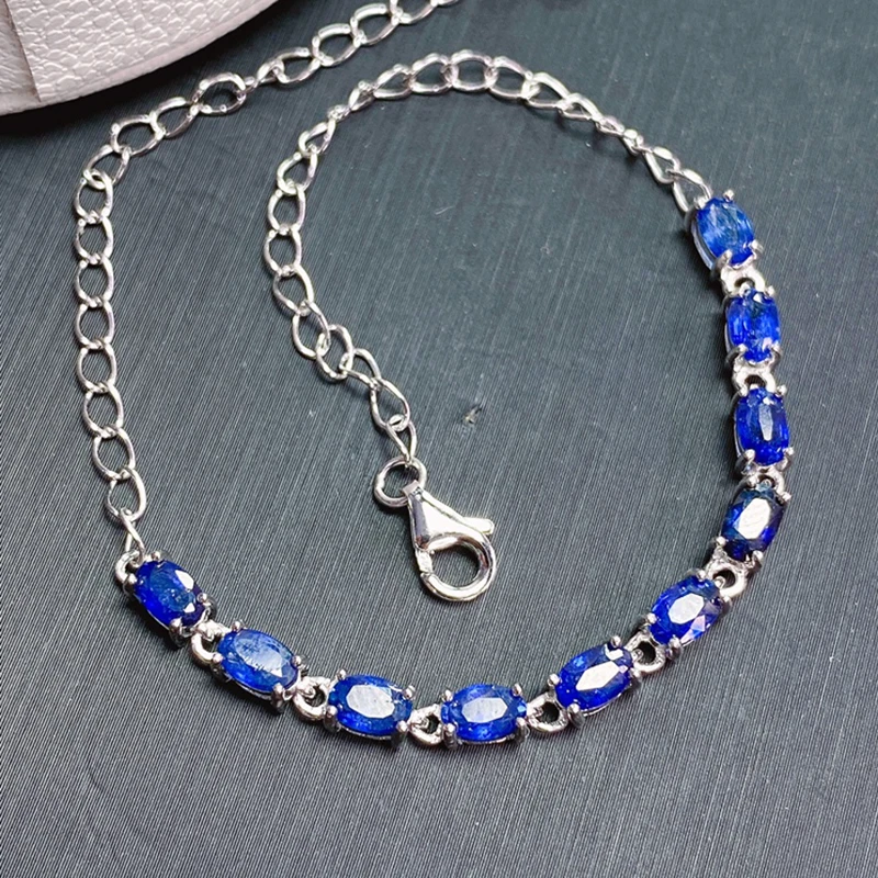 Natural Sapphire Charm Bracelet for women silver 925 jewelry luxury gem stones 18k gold plated free shiping items
Natural Sapphire Charm Bracelet for women silver 925 jewelry luxury gem stones 18k gold plated free shiping items