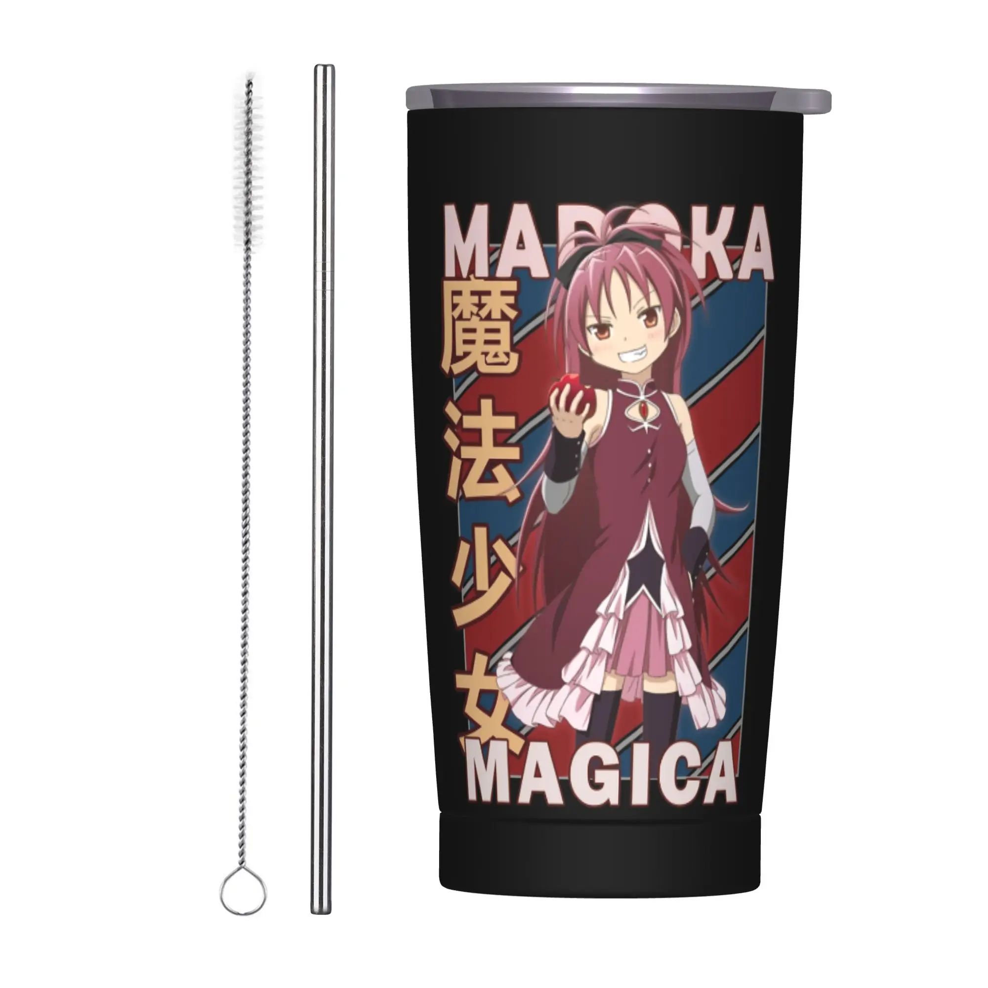 Stainless Steel Tumbler Mahou Shoujo Kyoko Sakura Coffee Mug Madoka Magica Portable Cold Drink Mugs Cup Travel Water Bottle
Stainless Steel Tumbler Mahou Shoujo Kyoko Sakura Coffee Mug Madoka Magica Portable Cold Drink Mugs Cup Travel Water Bottle