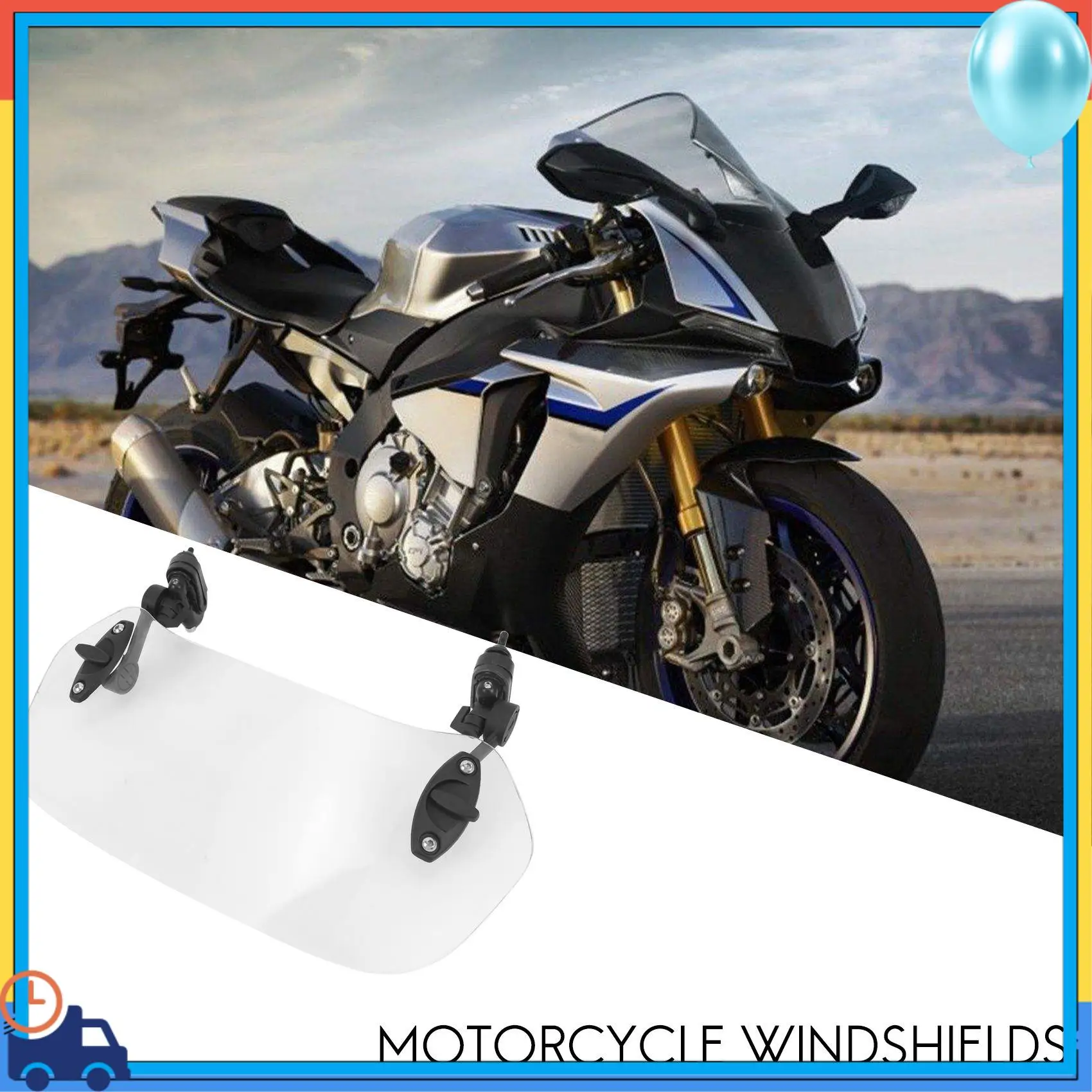A90Q-Motorcycle Windshield Extension - Universal Adjustable Clip-On Windscreen Extender- For Honda Suzuki Kawasaki Yamaha
A90Q-Motorcycle Windshield Extension - Universal Adjustable Clip-On Windscreen Extender- For Honda Suzuki Kawasaki Yamaha