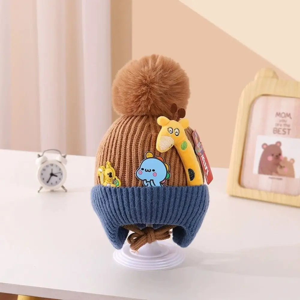 Fashion Cute Cartoon Beanie Cap Thickened Plush Ball Pullover Hat Cold Proof Knitted Knitted Hat Autumn Winter
Fashion Cute Cartoon Beanie Cap Thickened Plush Ball Pullover Hat Cold Proof Knitted Knitted Hat Autumn Winter