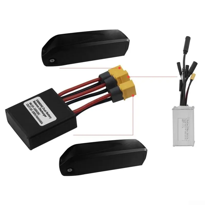 Leading-XT60H Interface, 2PCS Double Battery Parallel Module For Ebike, 40A Maximum Operating Current, 10-100V Voltage Range
Leading-XT60H Interface, 2PCS Double Battery Parallel Module For Ebike, 40A Maximum Operating Current, 10-100V Voltage Range