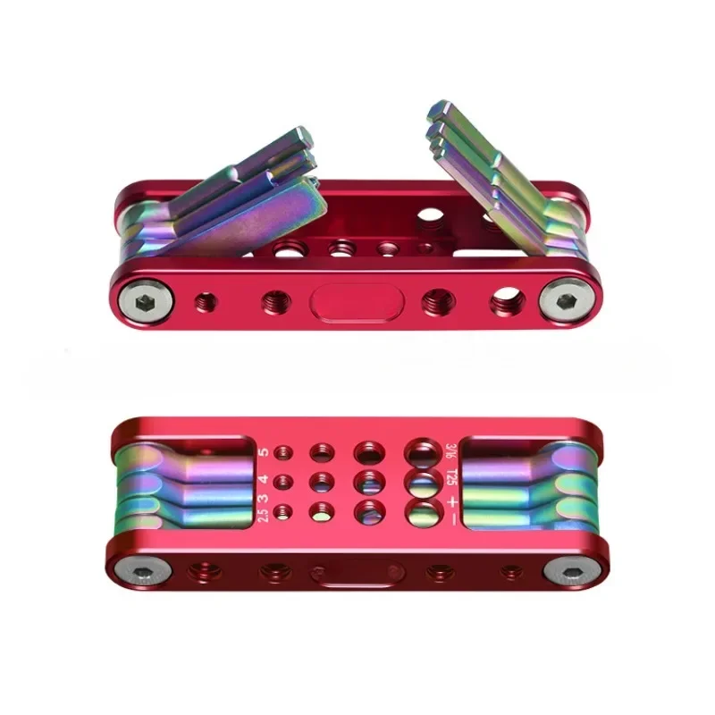 Compactly Folding Allen Wrench Set Torques Enhancement Tool Fold Away Design
Compactly Folding Allen Wrench Set Torques Enhancement Tool Fold Away Design