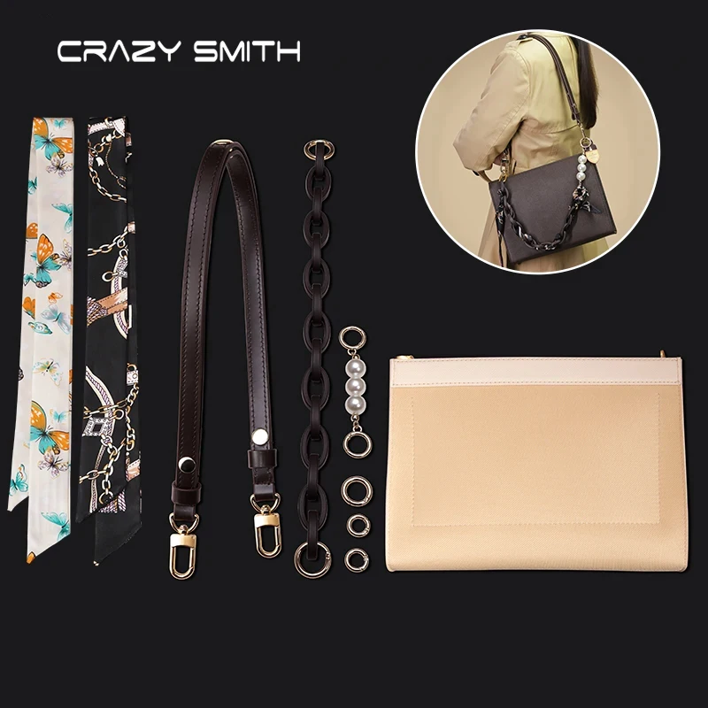 CRAZYSMITH Genuine Leather Bag Strap Crossbody Conversion Kit for LV Toiletry Pouch 26 Inner Bag Insert & Gold Chain Accessorie
CRAZYSMITH Genuine Leather Bag Strap Crossbody Conversion Kit for LV Toiletry Pouch 26 Inner Bag Insert & Gold Chain Accessorie