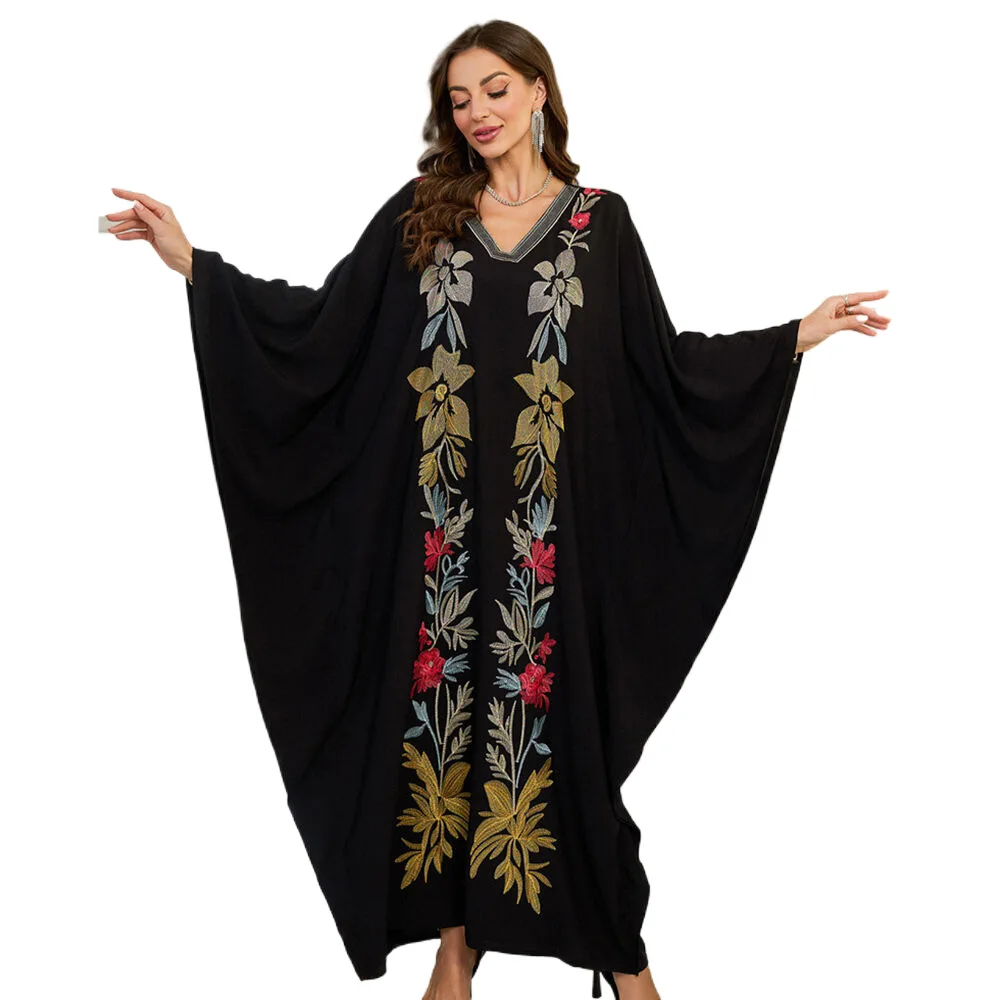 SuperAen 2025 New Cotton Embroidered Beach Dress Embroidered Robe-style Dress Holiday Dress
SuperAen 2025 New Cotton Embroidered Beach Dress Embroidered Robe-style Dress Holiday Dress