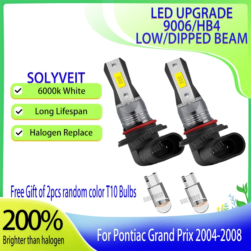 Автомобильные светодиодные фары для надежной работы 9006, ближний свет 6000 К, белые для Pontiac Grand Prix 2004 2005 2006 2007 2008
Автомобильные светодиодные фары для надежной работы 9006, ближний свет 6000 К, белые для Pontiac Grand Prix 2004 2005 2006 2007 2008