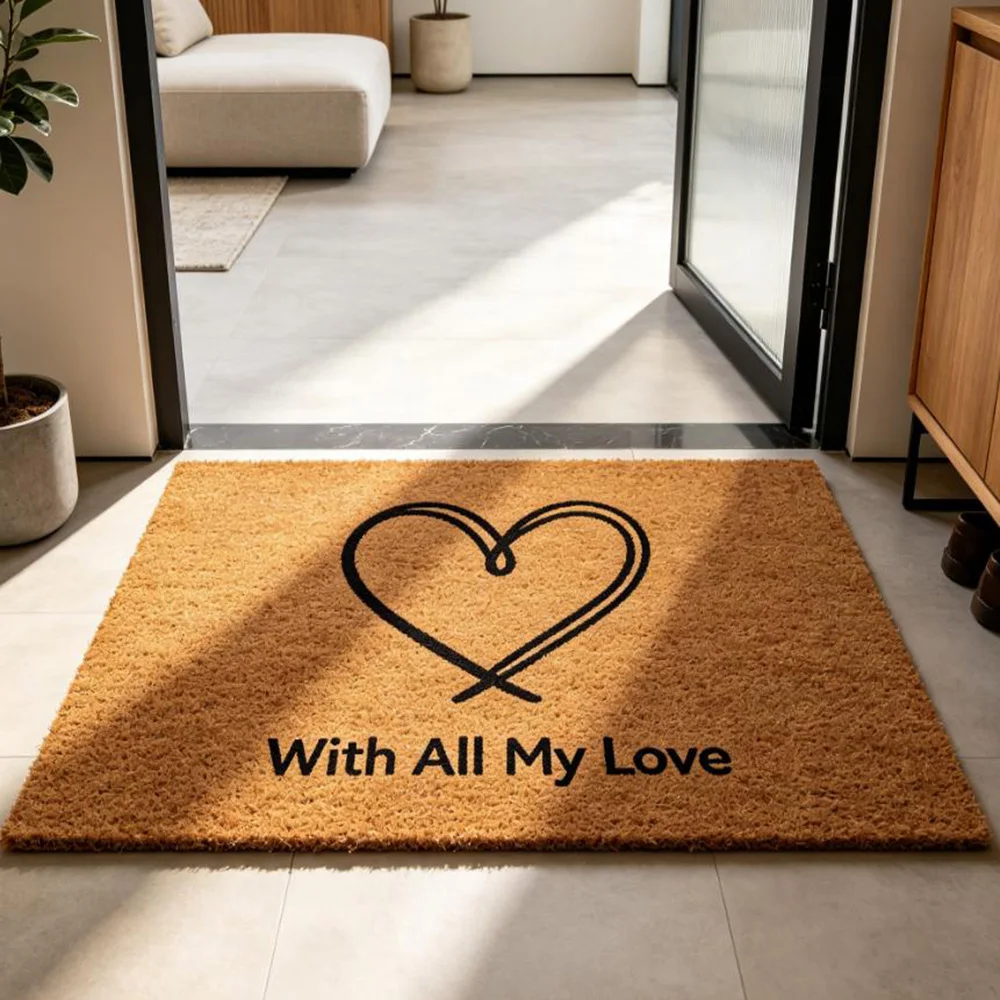 Personalized Couple Doormat Custom Love Photo Mat for Romantic Gift House Warming Front Porch Home
Personalized Couple Doormat Custom Love Photo Mat for Romantic Gift House Warming Front Porch Home
