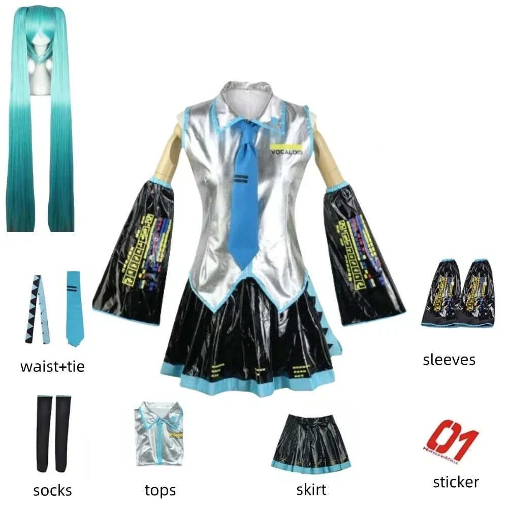 2026Halloween Cosplay Anime Vocaloid Cosplay Hatsune Dress Clothing CosplayCospaly Costume Cosplay
2026Halloween Cosplay Anime Vocaloid Cosplay Hatsune Dress Clothing CosplayCospaly Costume Cosplay