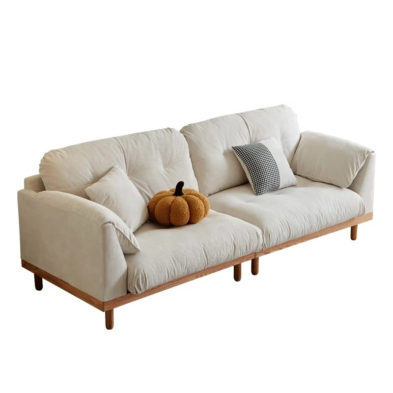 #Raw Wood Cream Style Straight-lined Sectional Fabric Sponge Eco-Friendly Adjustable Sofa Elephant Ears Modern Villa
#Raw Wood Cream Style Straight-lined Sectional Fabric Sponge Eco-Friendly Adjustable Sofa Elephant Ears Modern Villa