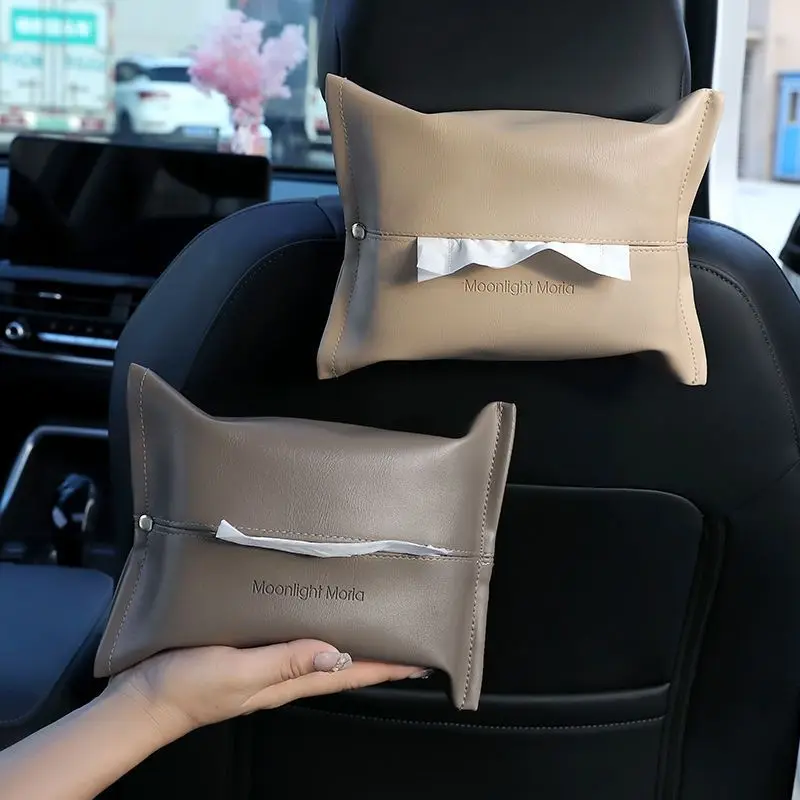 High End Car Tissue Box Car Paper Box Seat Hanging Type Interior Paper Draw Paper Bag Armrest Box Decoration
High End Car Tissue Box Car Paper Box Seat Hanging Type Interior Paper Draw Paper Bag Armrest Box Decoration