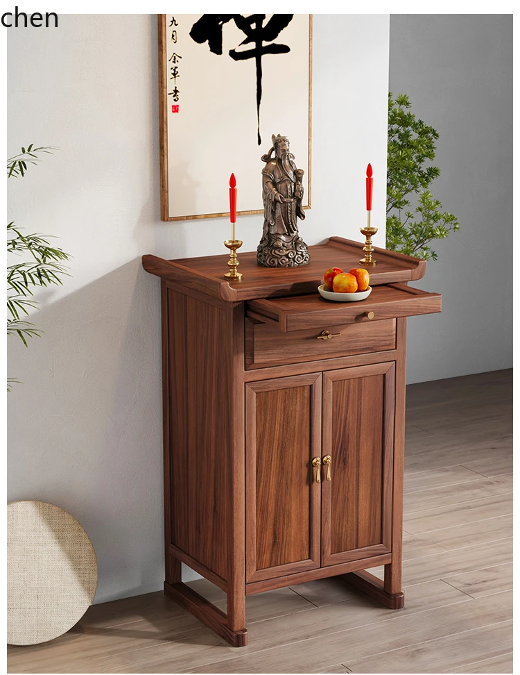 HTT new Chinese-style Guan Gong table incense modern simple God of Wealth small Buddha table Buddha Gongtai
HTT new Chinese-style Guan Gong table incense modern simple God of Wealth small Buddha table Buddha Gongtai