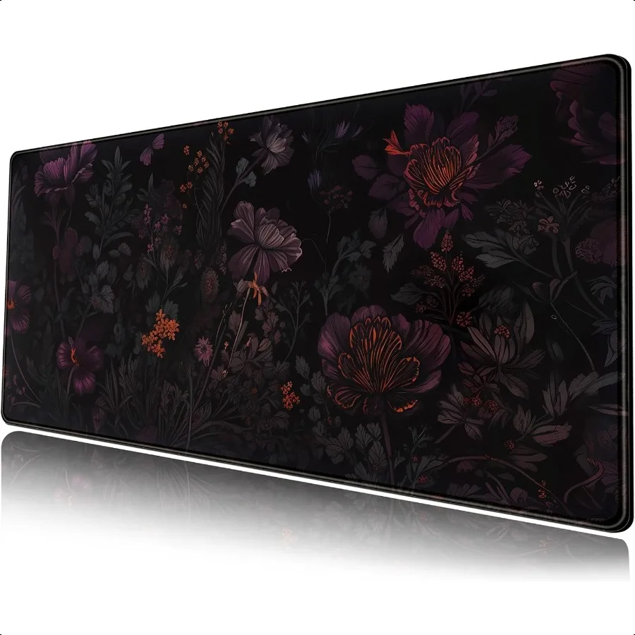 Dark Cottagecore XL Коврик для мыши Черный Фиолетовый Цветок Большой игровой коврик для мыши Расширенный Эстетический настольный коврик Коврик для клавиатуры 31,5 x 11,8 i
Dark Cottagecore XL Коврик для мыши Черный Фиолетовый Цветок Большой игровой коврик для мыши Расширенный Эстетический настольный коврик Коврик для клавиатуры 31,5 x 11,8 i