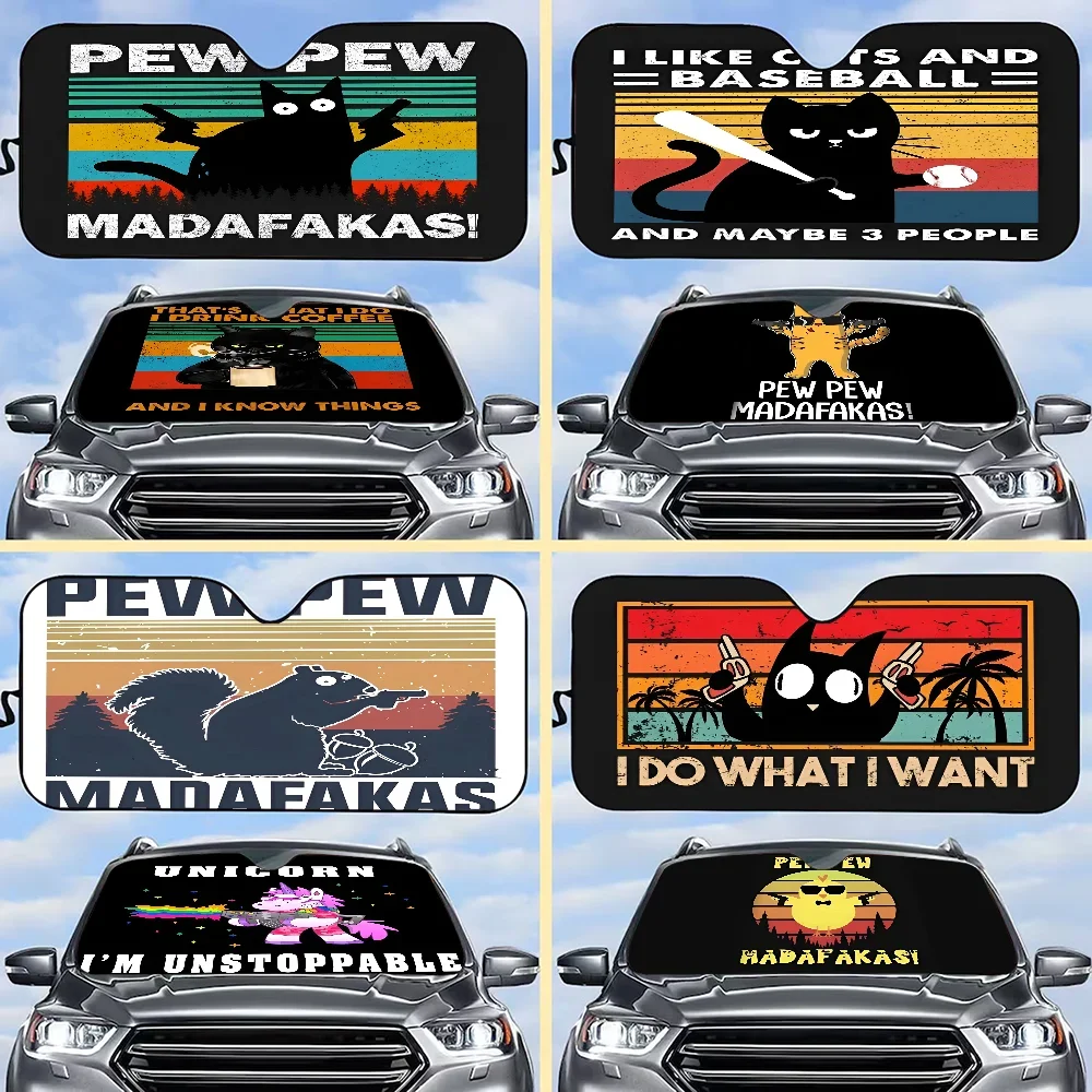 MADAFAKAS Car SunShade Cartoon Window For Children Adults Adsorption SunShade Cover
MADAFAKAS Car SunShade Cartoon Window For Children Adults Adsorption SunShade Cover