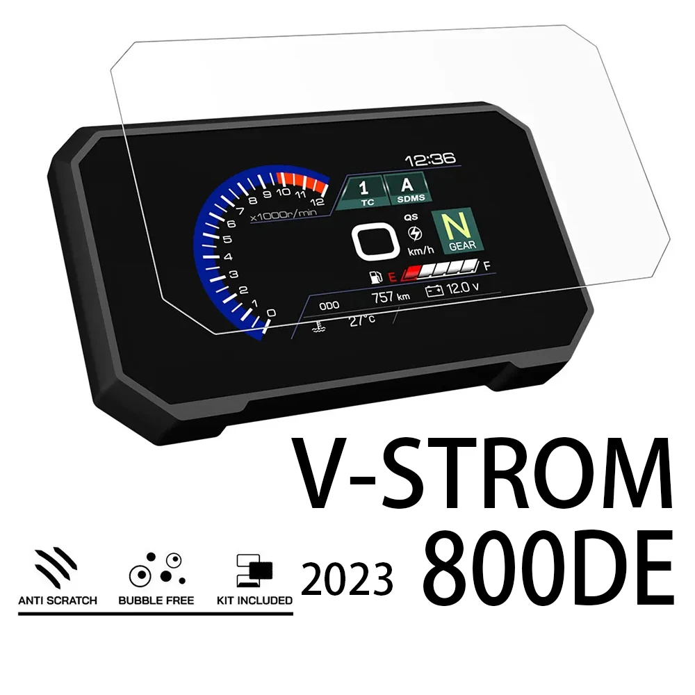for Suzuki V-STROM 800DE Accessories Dashboard Screen Protector V STROM 800DE 2023 Screen Protector Scratch Protection Film
for Suzuki V-STROM 800DE Accessories Dashboard Screen Protector V STROM 800DE 2023 Screen Protector Scratch Protection Film