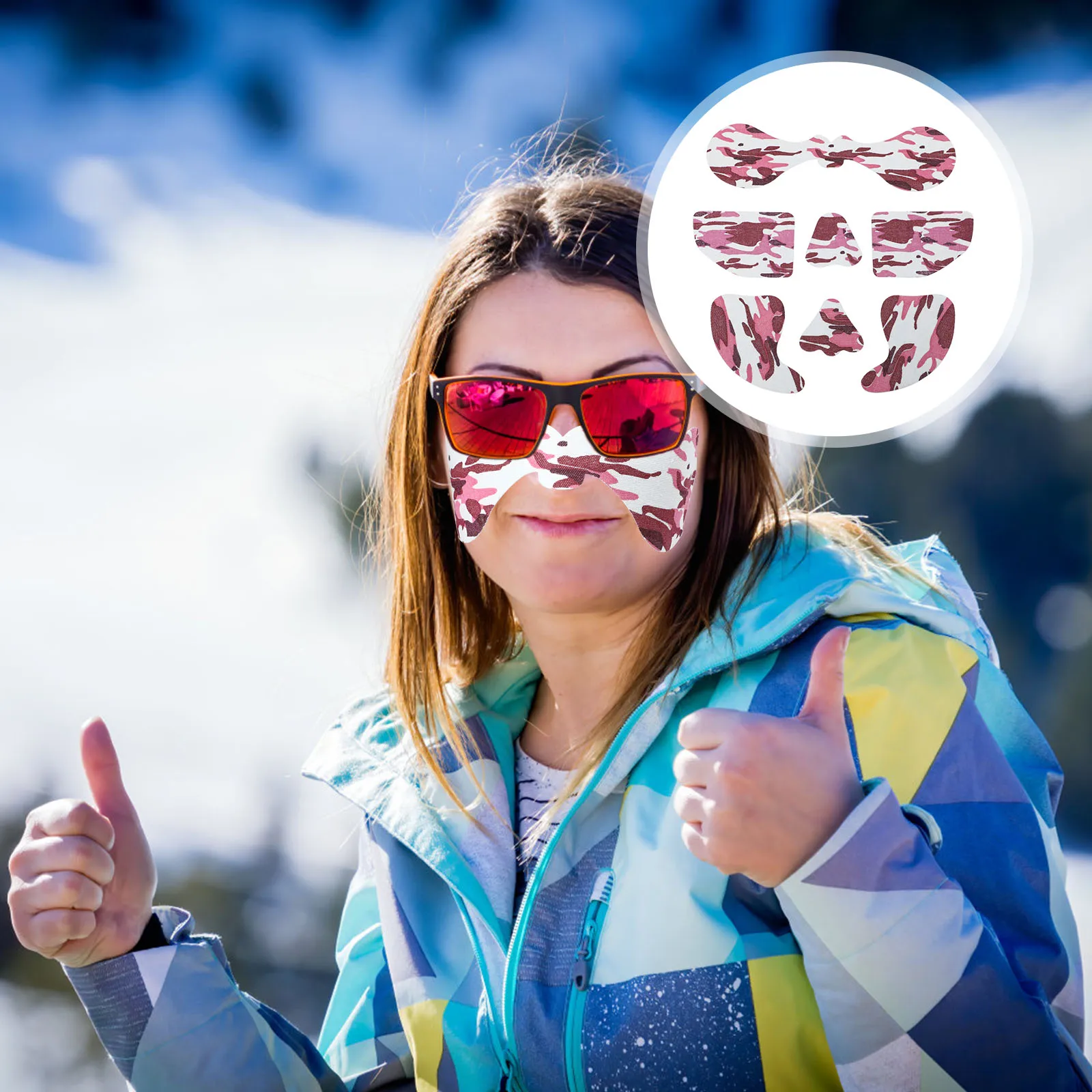 3 Sets Antifreeze Face Sticker Winter Ski Tape Outdoor Riding Elastic Breathable Material UV Protection Skin Care Face Mask
3 Sets Antifreeze Face Sticker Winter Ski Tape Outdoor Riding Elastic Breathable Material UV Protection Skin Care Face Mask