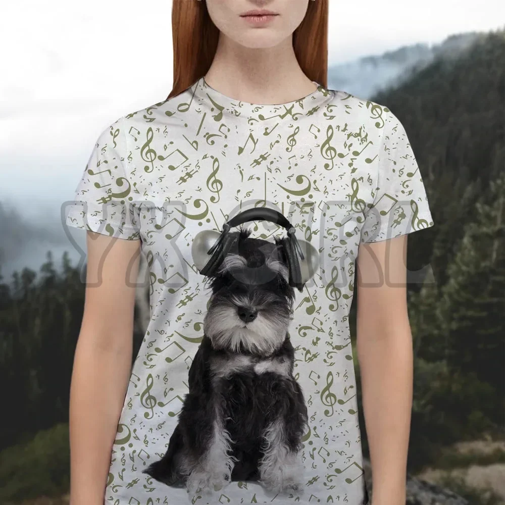 Летняя модная мужская футболка 2022, Забавные футболки с 3D-принтом шнауцера и великолепной музыкой, Футболки унисекс
Летняя модная мужская футболка 2022, Забавные футболки с 3D-принтом шнауцера и великолепной музыкой, Футболки унисекс