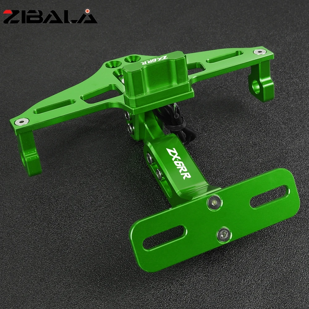 License Plate Holder LED Light For Kawasaki ZX6RR ZX-6RR ZX 6RR 2005 2006-2023 Motorcycle Tail Frame Bracket Fender Eliminator
License Plate Holder LED Light For Kawasaki ZX6RR ZX-6RR ZX 6RR 2005 2006-2023 Motorcycle Tail Frame Bracket Fender Eliminator