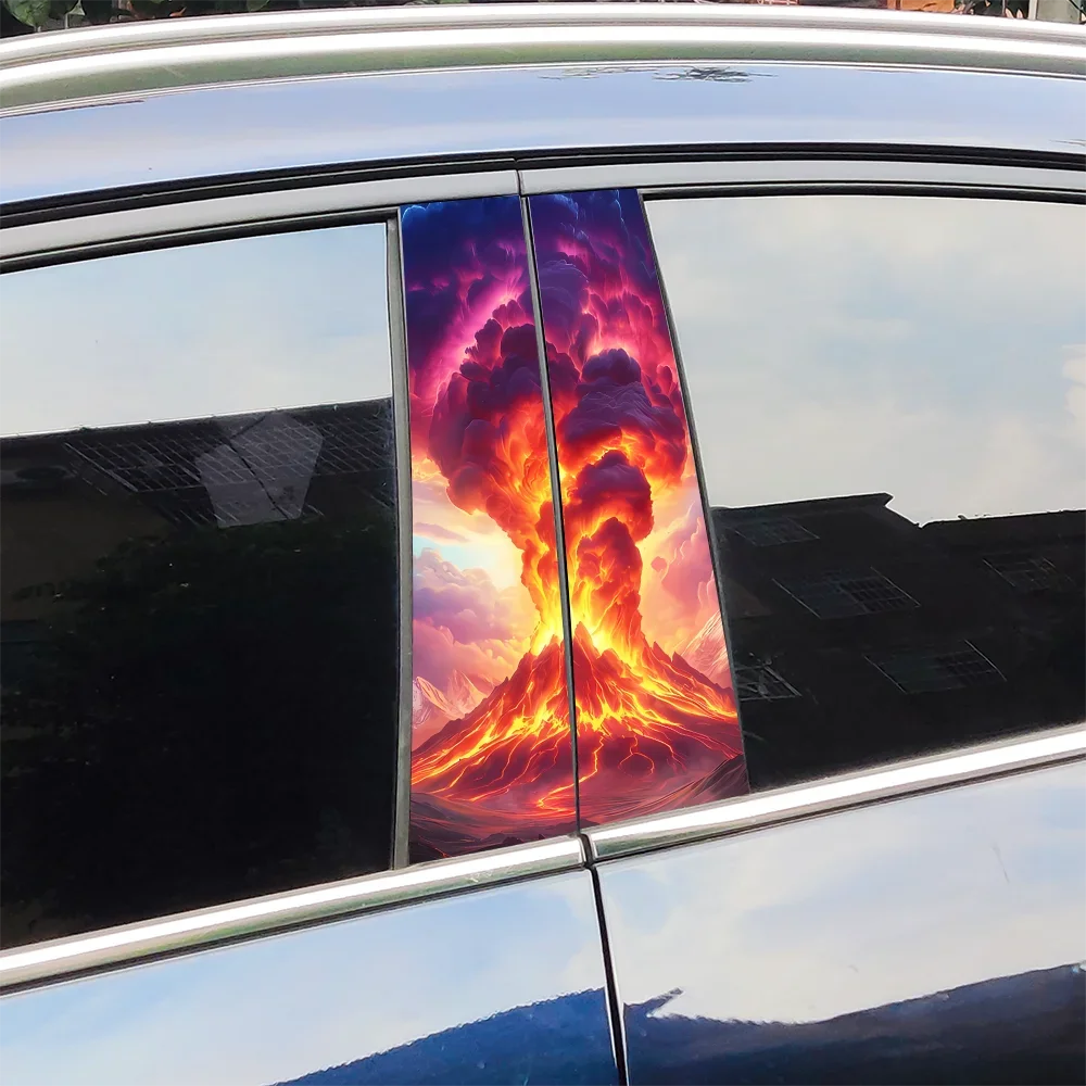 Cartoon Volcano Car Stickers Auto B Pillar Waterproof Funny Decoration Cover Scratches Sunscreen Car Doors Pillar Vinyl Decals
Cartoon Volcano Car Stickers Auto B Pillar Waterproof Funny Decoration Cover Scratches Sunscreen Car Doors Pillar Vinyl Decals