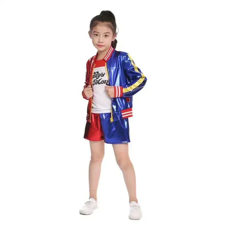 Suicide Cosplay Costumes Harley Squad Monster Shirt Jacket Pants Bracelet Belt Necklace Gloves Halloween Costume
Suicide Cosplay Costumes Harley Squad Monster Shirt Jacket Pants Bracelet Belt Necklace Gloves Halloween Costume