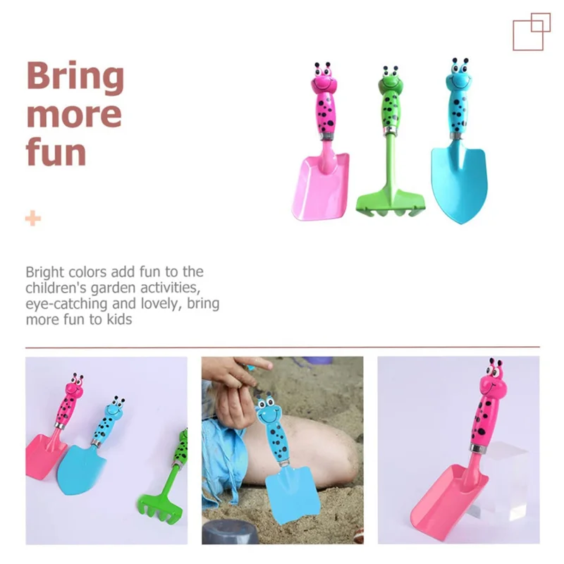 YSUN-3PCS Outdoor Play Garden Digging Tools Beach Supplies Kids Suit Multifunction Iron Sand Shovel
YSUN-3PCS Outdoor Play Garden Digging Tools Beach Supplies Kids Suit Multifunction Iron Sand Shovel