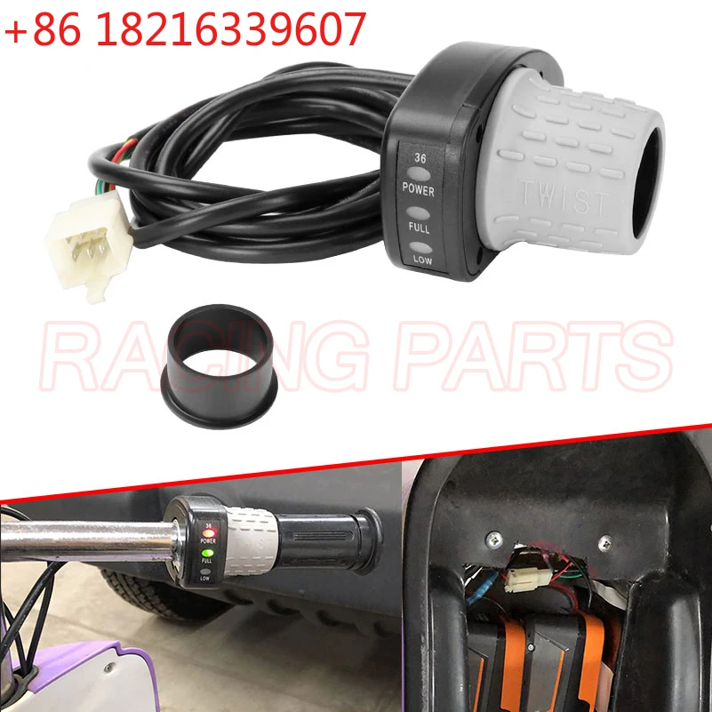 Ручка газа TAO 36V Twist Throttle для электросамоката Razor MX500 Premium OEM Twist LED Throttle 36Volt Razor MX500 (версия 21+) и MX65
Ручка газа TAO 36V Twist Throttle для электросамоката Razor MX500 Premium OEM Twist LED Throttle 36Volt Razor MX500 (версия 21+) и MX65