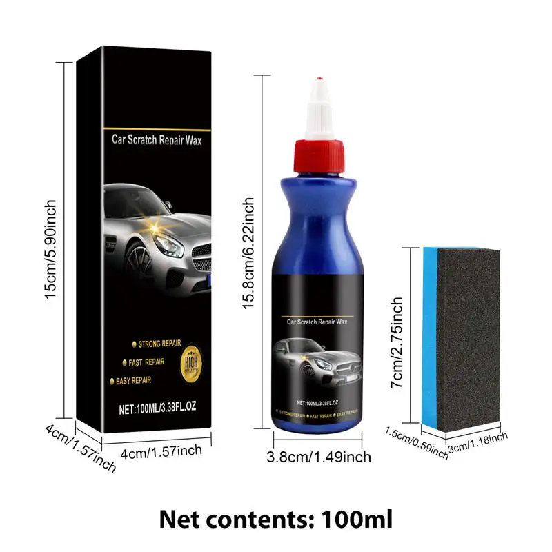 Car Scratch Repair Wax Car Scratch Repair Polishing Wax Anti-scratch Auto Part Coating Maintenance Paint Protection For Vehicles
Car Scratch Repair Wax Car Scratch Repair Polishing Wax Anti-scratch Auto Part Coating Maintenance Paint Protection For Vehicles