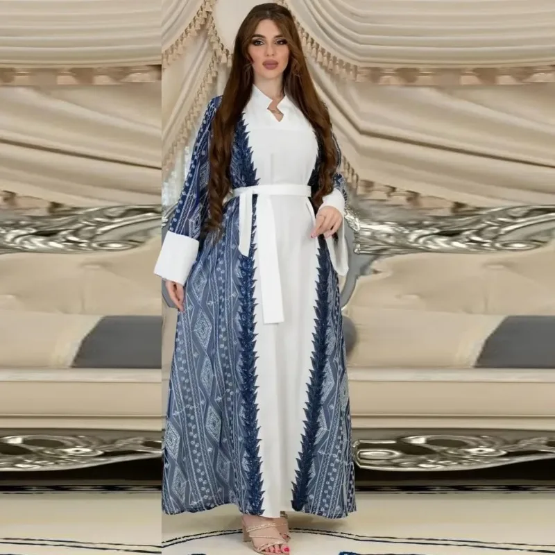 African Dresses For Women Elegant Polyester 2024 Summer New Muslim Fashion Abayas Dashiki Robe Kaftan Maxi Dress Turkish Africa
African Dresses For Women Elegant Polyester 2024 Summer New Muslim Fashion Abayas Dashiki Robe Kaftan Maxi Dress Turkish Africa