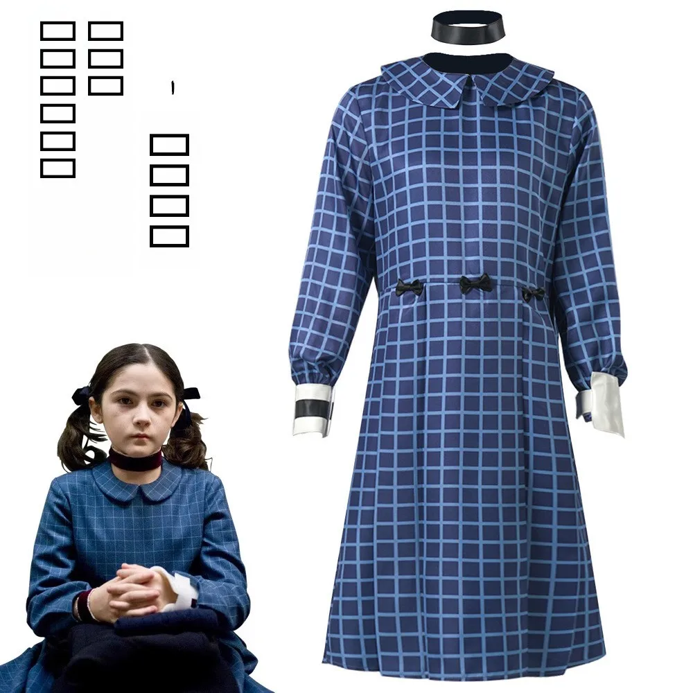 Костюм для косплея из фильма ужасов «Проклятие сирот», костюм Эстелль для выступлений, традиционный этнический сценический костюм для женщин на Хэллоуин
Костюм для косплея из фильма ужасов «Проклятие сирот», костюм Эстелль для выступлений, традиционный этнический сценический костюм для женщин на Хэллоуин