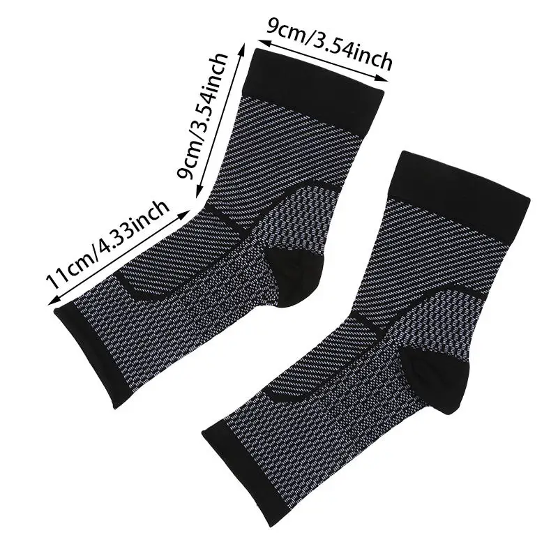 Ankle Joint Protection Open-toe Pressure Socks Sweat Absorption Reduce Vibration Compression Socks Hosiery Sports
Ankle Joint Protection Open-toe Pressure Socks Sweat Absorption Reduce Vibration Compression Socks Hosiery Sports