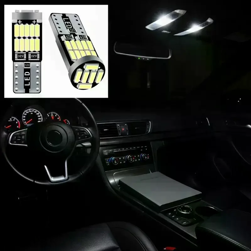 2PCS T10 194 W5W LED Canbus Bulb 12V 4014 26SMD 6500K White Car Interior License Plate Dome Light
2PCS T10 194 W5W LED Canbus Bulb 12V 4014 26SMD 6500K White Car Interior License Plate Dome Light