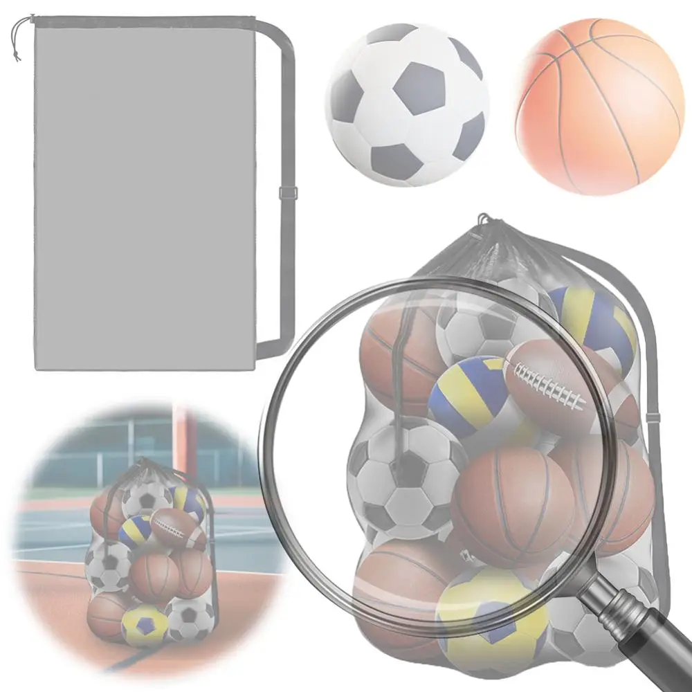 Сумка для спортивного инвентаря увеличенного размера, сетчатая, с плечевым ремнем, для хранения баскетбольных, волейбольных, футбольных мячей
Сумка для спортивного инвентаря увеличенного размера, сетчатая, с плечевым ремнем, для хранения баскетбольных, волейбольных, футбольных мячей