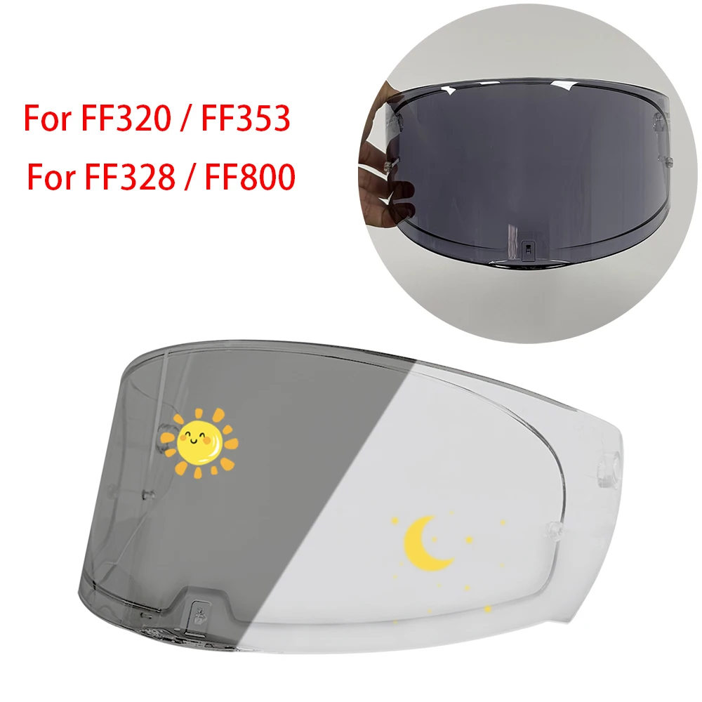 Motorcycle Photochromic Helmet Visor For LS2 FF320 FF353 FF328 FF800 Helmet Visor hromic Tea black Automatically Darkens Lens
Motorcycle Photochromic Helmet Visor For LS2 FF320 FF353 FF328 FF800 Helmet Visor hromic Tea black Automatically Darkens Lens