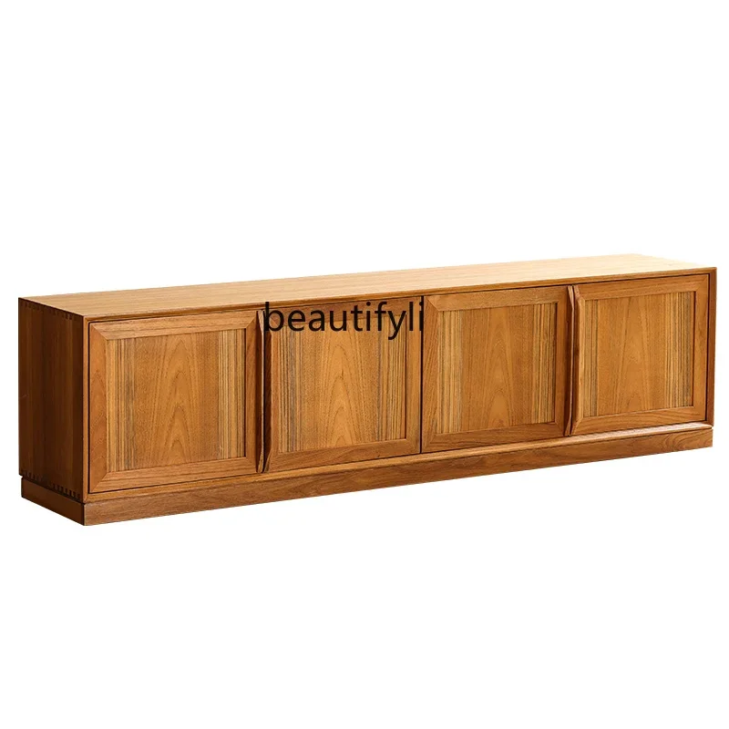 Old teak TV cabinet All solid wood antique living room storage locker Low cabinet
Old teak TV cabinet All solid wood antique living room storage locker Low cabinet