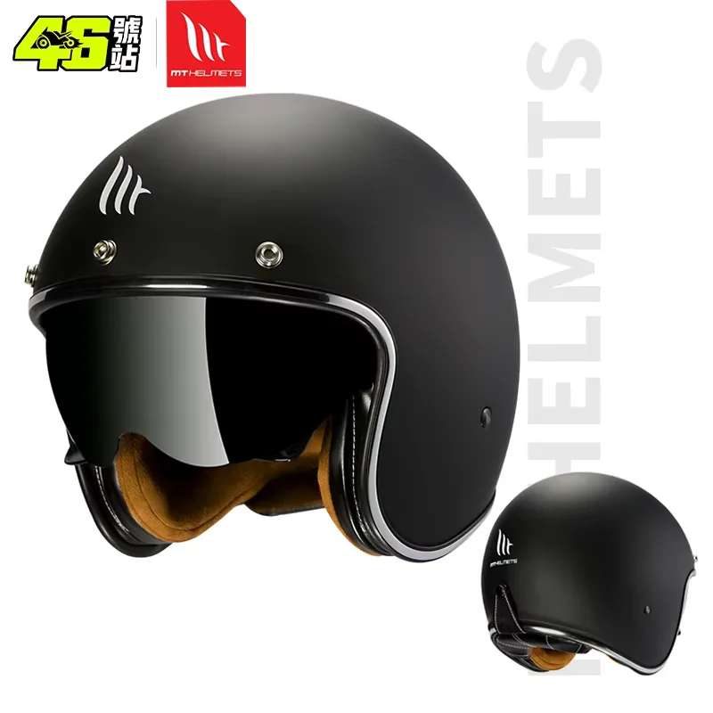 MTHELMETS Motorcycle Helmet MT LE MANS 2 SV Retro Half Helmets Men Women Summmer Electric Bike Jet Scooter 3/4 Open Face Helmets
MTHELMETS Motorcycle Helmet MT LE MANS 2 SV Retro Half Helmets Men Women Summmer Electric Bike Jet Scooter 3/4 Open Face Helmets