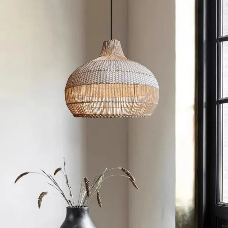 Morocco Rattan Pendant Light Creative Handmade Wicker Lamps Chinese Style Luminaire Dining Room Restaurant Kitchen Island Lights
Morocco Rattan Pendant Light Creative Handmade Wicker Lamps Chinese Style Luminaire Dining Room Restaurant Kitchen Island Lights