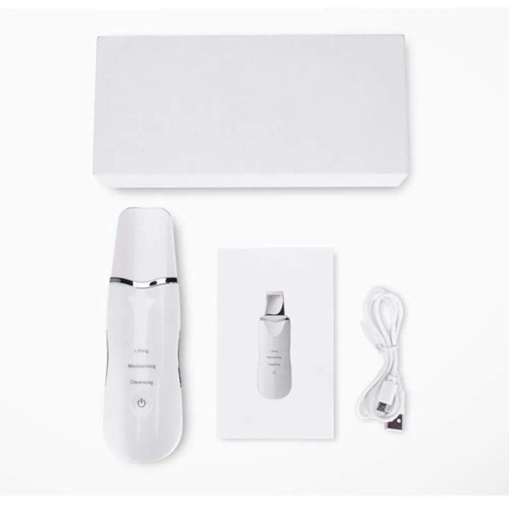 Ultrasonic Skin Cleaner Electric Shovel Machine Face Scrubber Cleansing Brush Pores Exfoliator Rechargeable Facial Tool
Ultrasonic Skin Cleaner Electric Shovel Machine Face Scrubber Cleansing Brush Pores Exfoliator Rechargeable Facial Tool