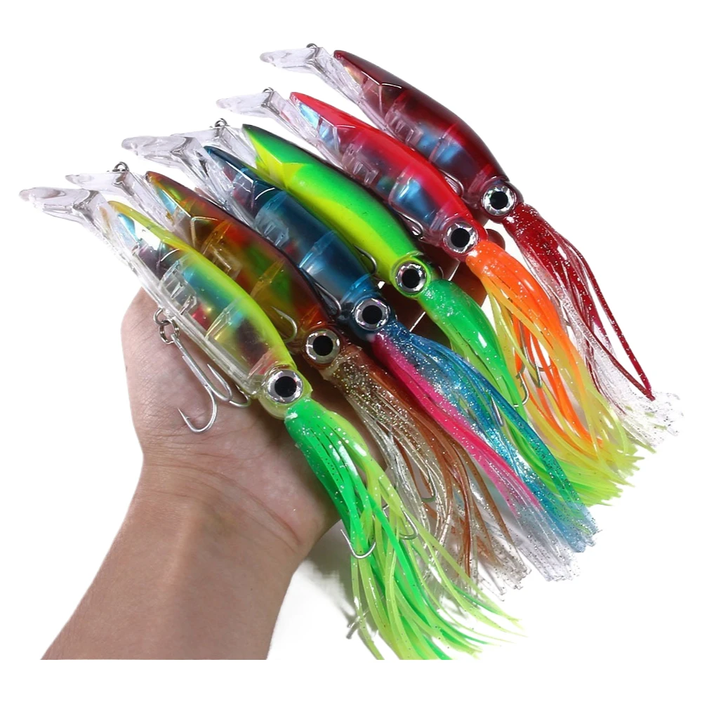 Bionic Octopus Squid Lure 14cm 40g Bearded Fishing Bait for Saltwater Long Casting Tuna Bass Sea Angling Gear
Bionic Octopus Squid Lure 14cm 40g Bearded Fishing Bait for Saltwater Long Casting Tuna Bass Sea Angling Gear