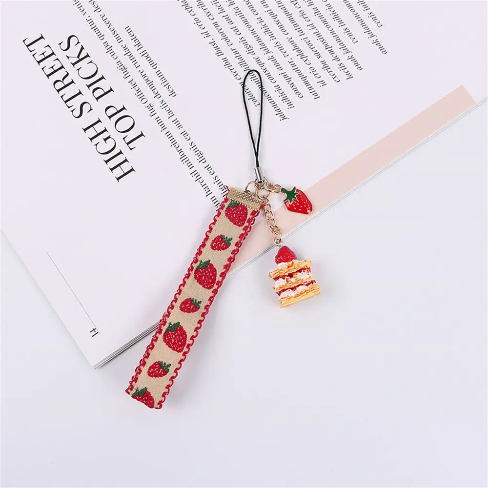 Gift Key Holders Webbings Ribbon Key Ring Holder Phone Badge Strap Phone Straps Hang Rope Strawberry Keychains Strap Lanyards
Gift Key Holders Webbings Ribbon Key Ring Holder Phone Badge Strap Phone Straps Hang Rope Strawberry Keychains Strap Lanyards
