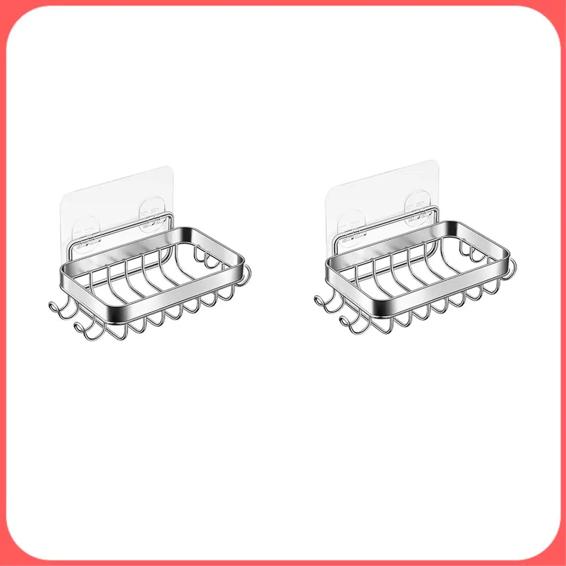 AA89-2Pcs Настенный держатель для мыльницы для душа: Настенный сливной держатель для мыла для плитки в ванной комнате - Прямоугольная мыльница в батончике
AA89-2Pcs Настенный держатель для мыльницы для душа: Настенный сливной держатель для мыла для плитки в ванной комнате - Прямоугольная мыльница в батончике