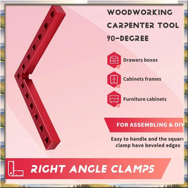 DHDL Right Angle Positioning Squares Tool 140Mm 90 Degrees L-Type Corner Clamp Fixing Clip
DHDL Right Angle Positioning Squares Tool 140Mm 90 Degrees L-Type Corner Clamp Fixing Clip