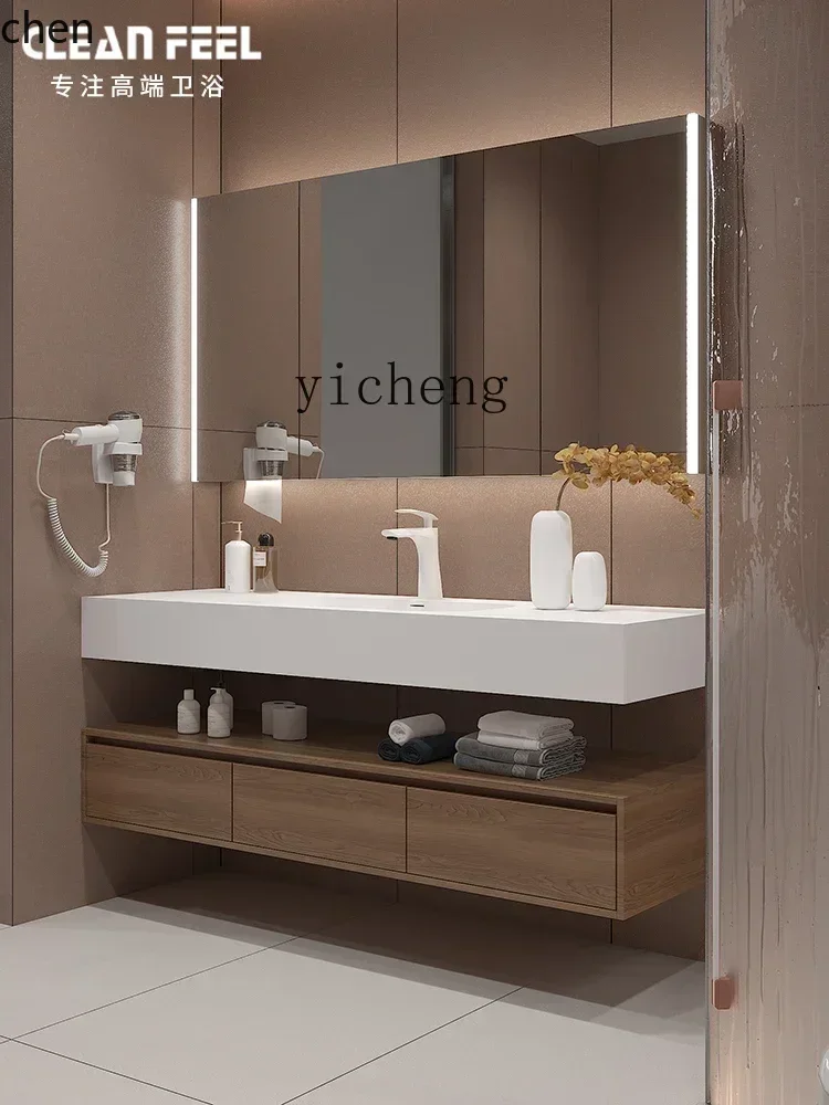 HT integrated basin bathroom cabinet combination hotel wind bathroom wash basin cabinet wash table decoration accessories
HT integrated basin bathroom cabinet combination hotel wind bathroom wash basin cabinet wash table decoration accessories