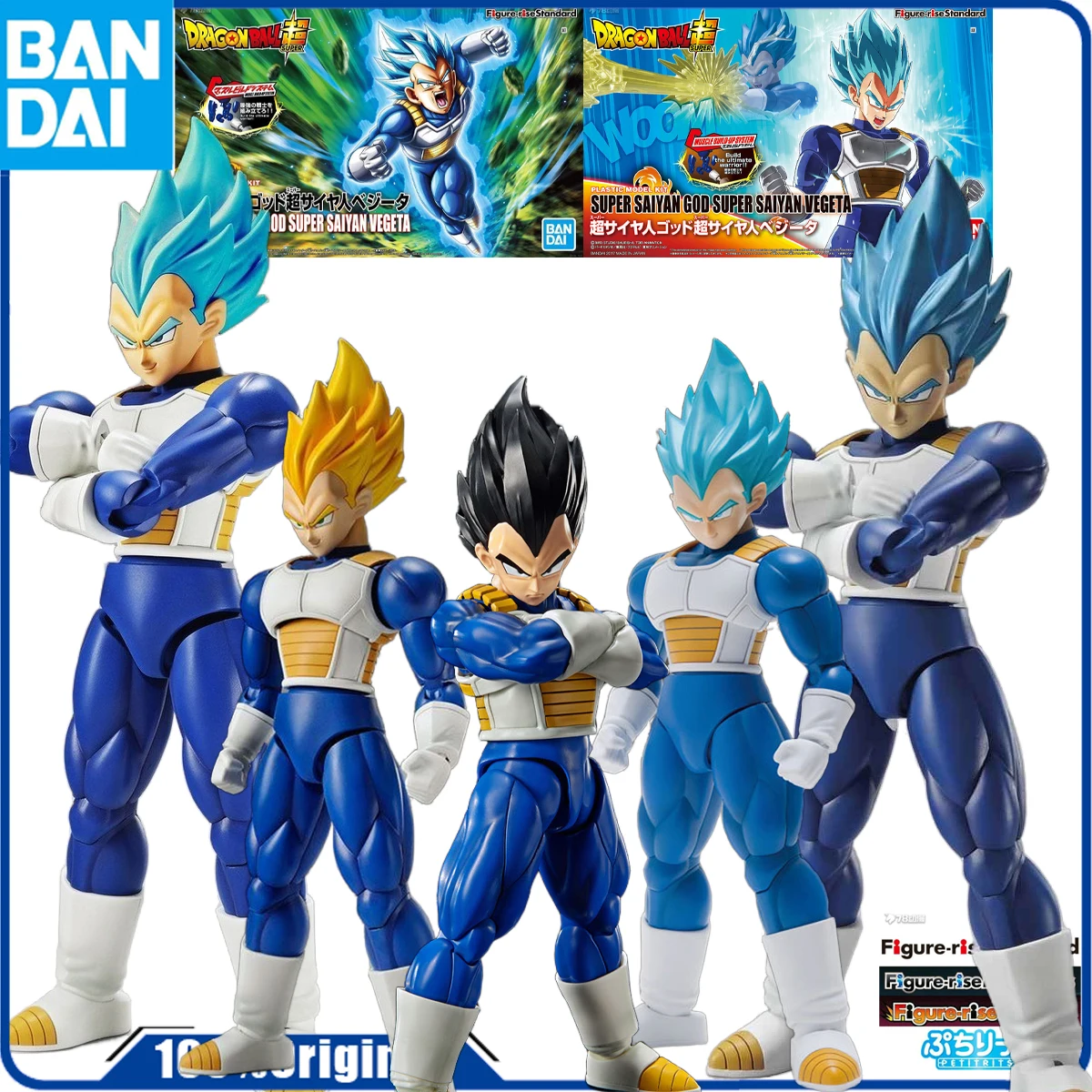 BANDAI ORIGINAL HUMAN FORM ASSEMBLED FRS DRAGON BALL VEGETA (NEW SPEC VER.) Anime Action Figure Assembly Model Toys
BANDAI ORIGINAL HUMAN FORM ASSEMBLED FRS DRAGON BALL VEGETA (NEW SPEC VER.) Anime Action Figure Assembly Model Toys