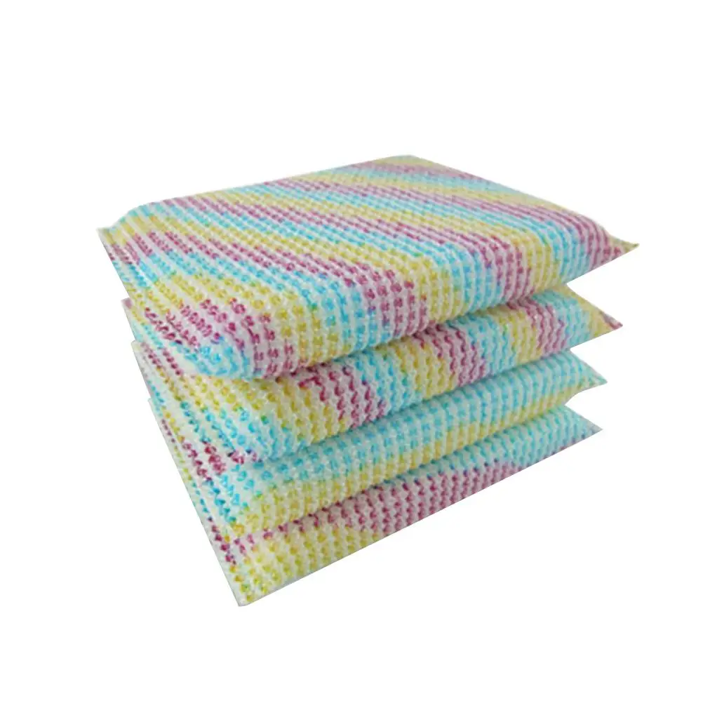 4 Pcs Durable Kitchen Cleaning Sponge Scouring Pads for Dish Washing Absorbent Soft Non Scratch Powerful Scrubber
4 Pcs Durable Kitchen Cleaning Sponge Scouring Pads for Dish Washing Absorbent Soft Non Scratch Powerful Scrubber