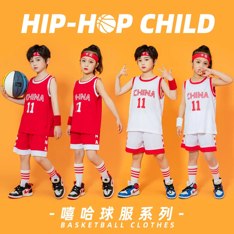 Children's Basketball Performance Suit Boys' Summer Games Competition Training Suit Girls' Jersey Cheerleading Performance Suit
Children's Basketball Performance Suit Boys' Summer Games Competition Training Suit Girls' Jersey Cheerleading Performance Suit