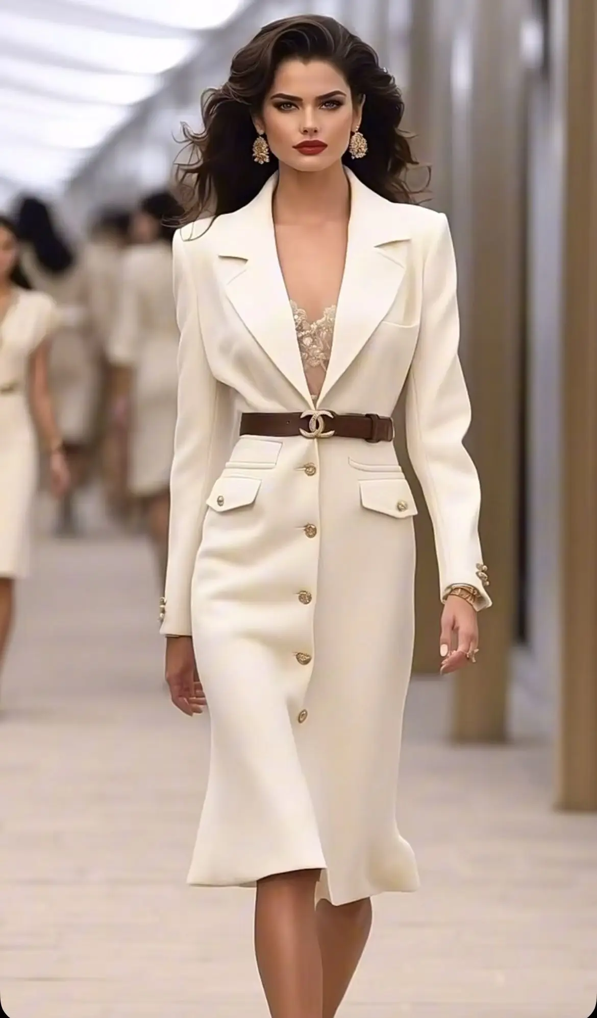 Formal Women Suit 1 Pcs Long Blazer Belted Prom Dress Single Breasted Business Office Lady Jacket Wedding Coat Customized
Formal Women Suit 1 Pcs Long Blazer Belted Prom Dress Single Breasted Business Office Lady Jacket Wedding Coat Customized