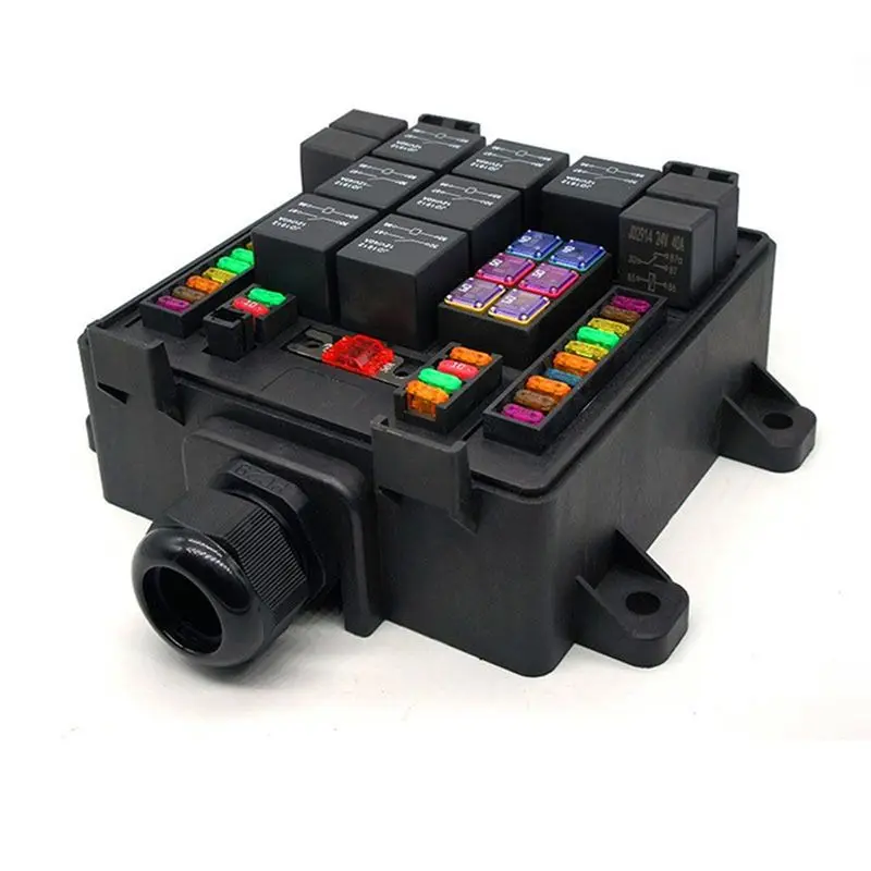 ABHY-12V 40A Car Waterproof Safety Box Relay Safety Box Control Relay Modification Vehicle Control The Safety Box 24V
ABHY-12V 40A Car Waterproof Safety Box Relay Safety Box Control Relay Modification Vehicle Control The Safety Box 24V