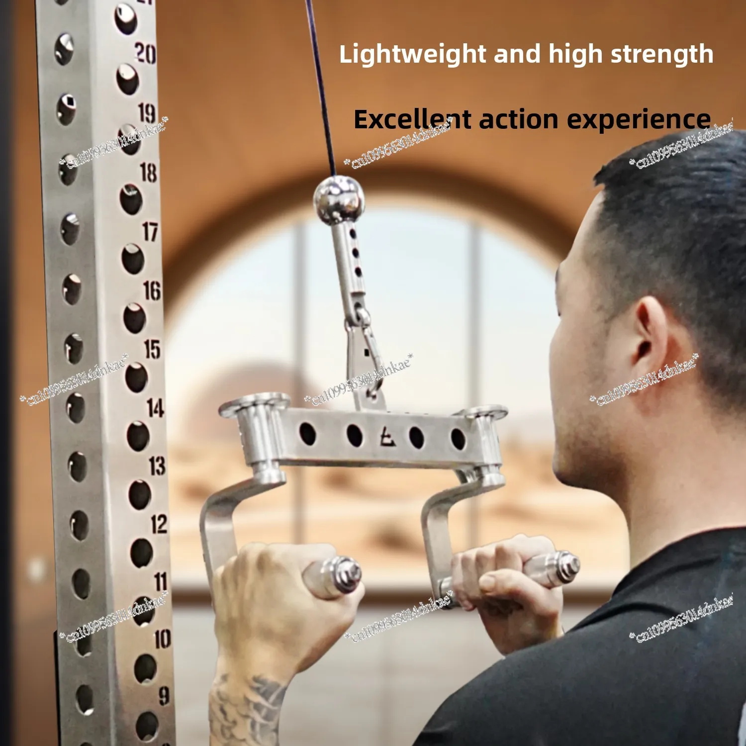 Stainless Steel Multifunctional Rotary Rod/Cloud Halberd Series Training Back Handle Household Comprehensive Fitness Adjustable
Stainless Steel Multifunctional Rotary Rod/Cloud Halberd Series Training Back Handle Household Comprehensive Fitness Adjustable