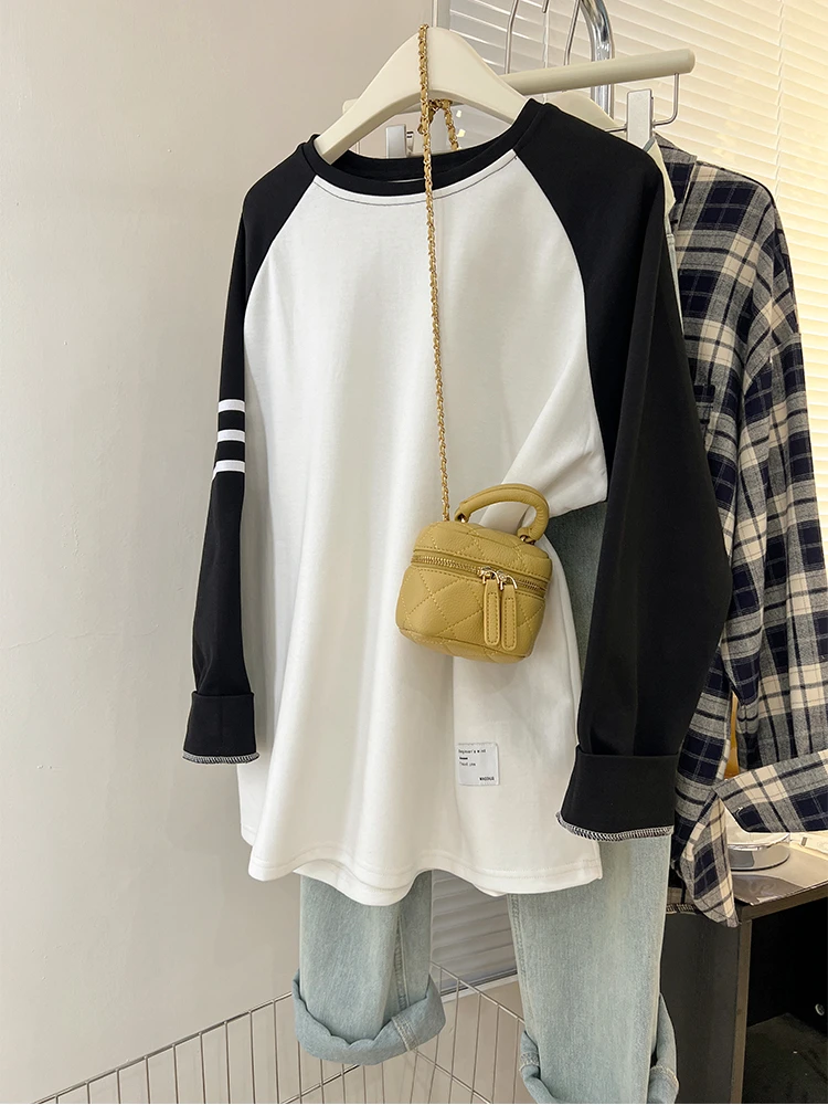 Autumn Women T Shirt Girls T-Shirt Woman Clothes Tops Cotton Slim Tshirt Female Long Sleeve Crop Top Y2k Spring Tee Sexy White
Autumn Women T Shirt Girls T-Shirt Woman Clothes Tops Cotton Slim Tshirt Female Long Sleeve Crop Top Y2k Spring Tee Sexy White