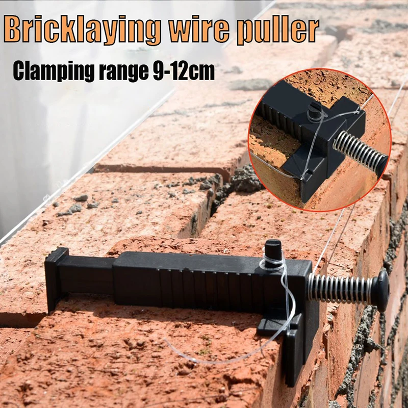 2pcs Plastic Stainless Steel Bricklaying Line Drawing Tool Construction Brickwork Cable Puller Fixer Building Brickwork
2pcs Plastic Stainless Steel Bricklaying Line Drawing Tool Construction Brickwork Cable Puller Fixer Building Brickwork