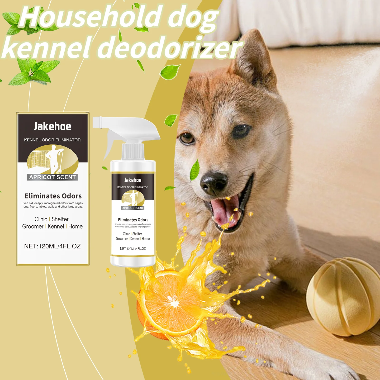 Dog Kennel Deodorizer Household Pet Cage Dog Bed And Cat Bed Odor Cleaner For Daily Use Gentle And Refreshing Air Freshener120ml
Dog Kennel Deodorizer Household Pet Cage Dog Bed And Cat Bed Odor Cleaner For Daily Use Gentle And Refreshing Air Freshener120ml